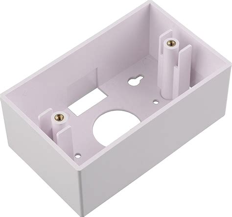 1 in deep surface mounted electrical box|low voltage surface mount box.